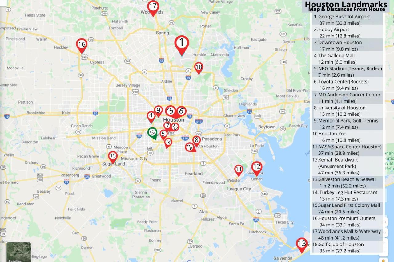Rodeo, Grb, Nrg, Galleria, Medical Center, Mm Park, Galveston - Breakwood Houston Ngoại thất bức ảnh